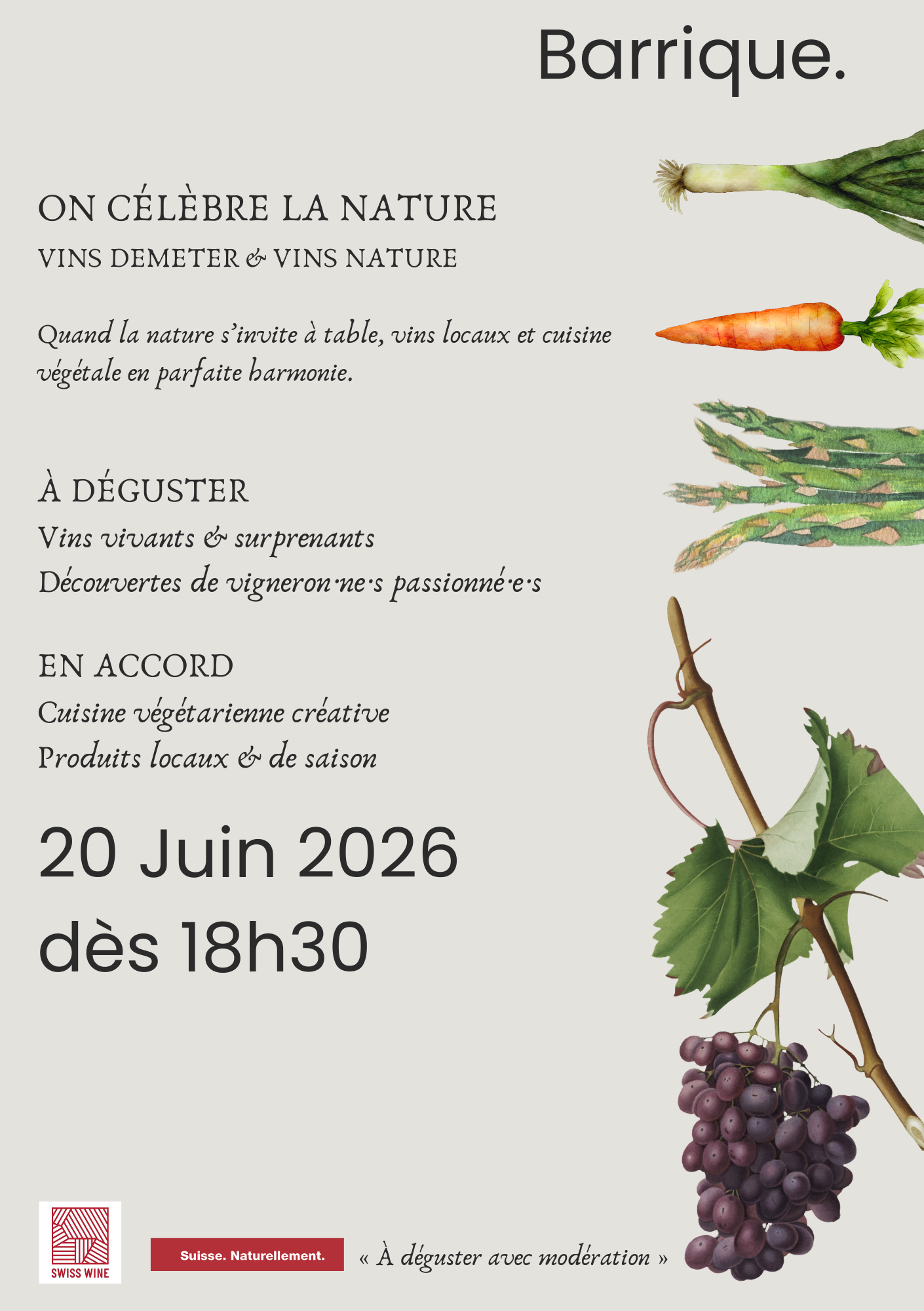 On célèbre la nature