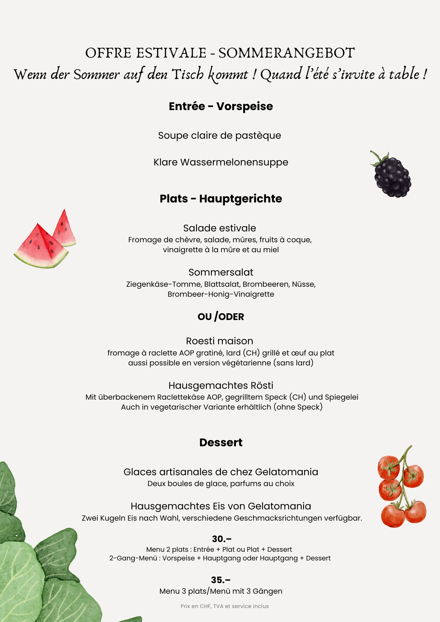 OFFRE ESTIVALE VINS DEMETER & VINS NATURE Quand la nature s’invite à table, vins locaux et cuisine végétale en parfaite harmonie. À déguster Vins vivants & surprenants Découvertes de vigneron·ne·s